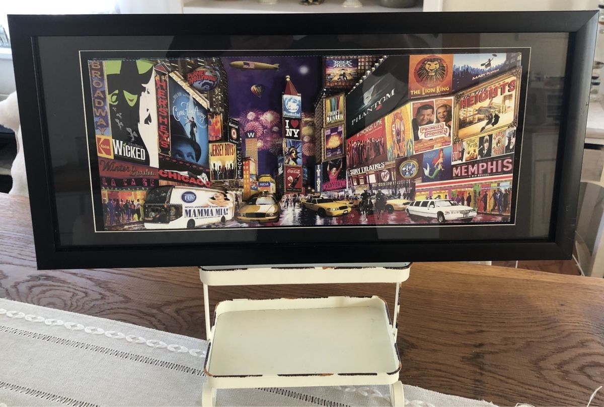 Poster & Bilder: New York Times Square Broadway 3D Bild – Gebraucht aus Oberwil BL von scorpio70 2