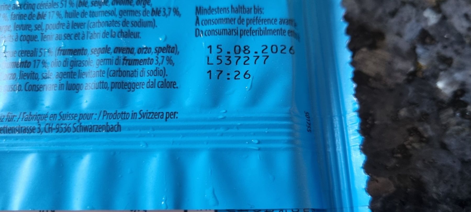 Lebensmittel & Spezialitäten: Cracker Nature, 6x 38g, MHD 15.08.2026 – Neu (gemäss Beschreibung) aus egliswil von Maggy6 1