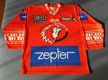 Maillot vintage de Lausanne Hockey Club, 1995/96, taille XL