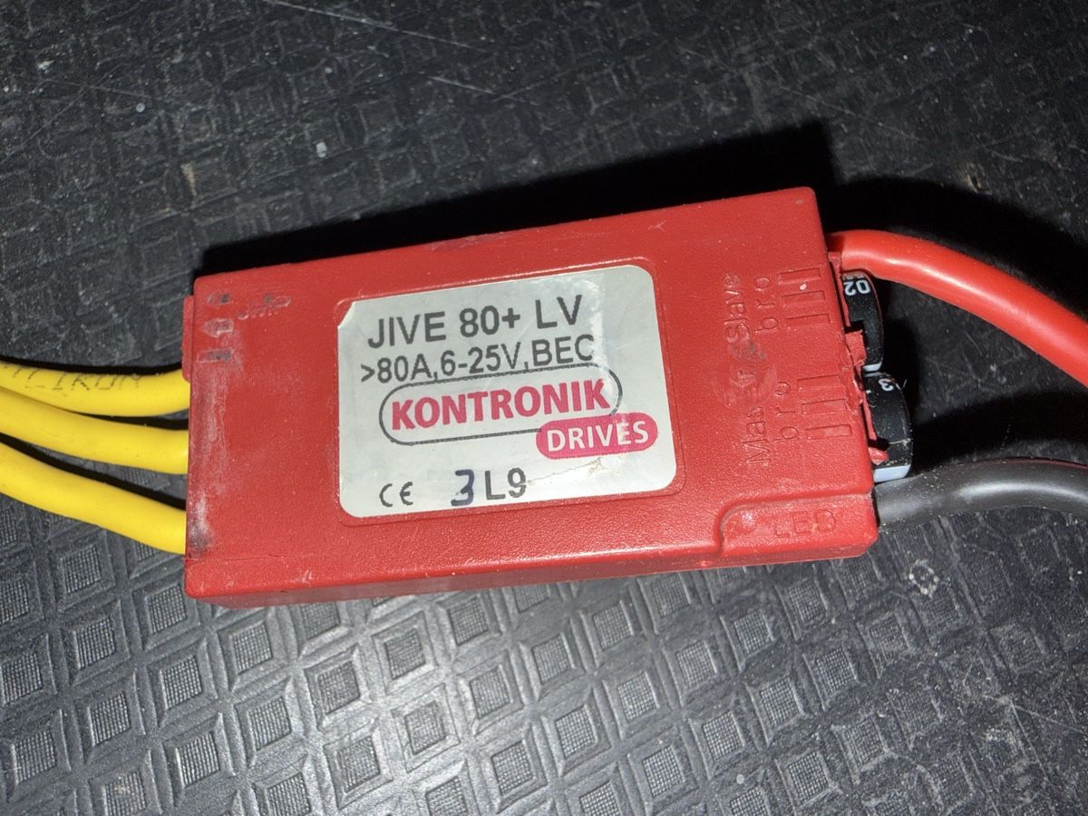 RC Kits de montage: Kontronik Jive 80 LV – D'occasion à Koppigen par Ktiger0 1