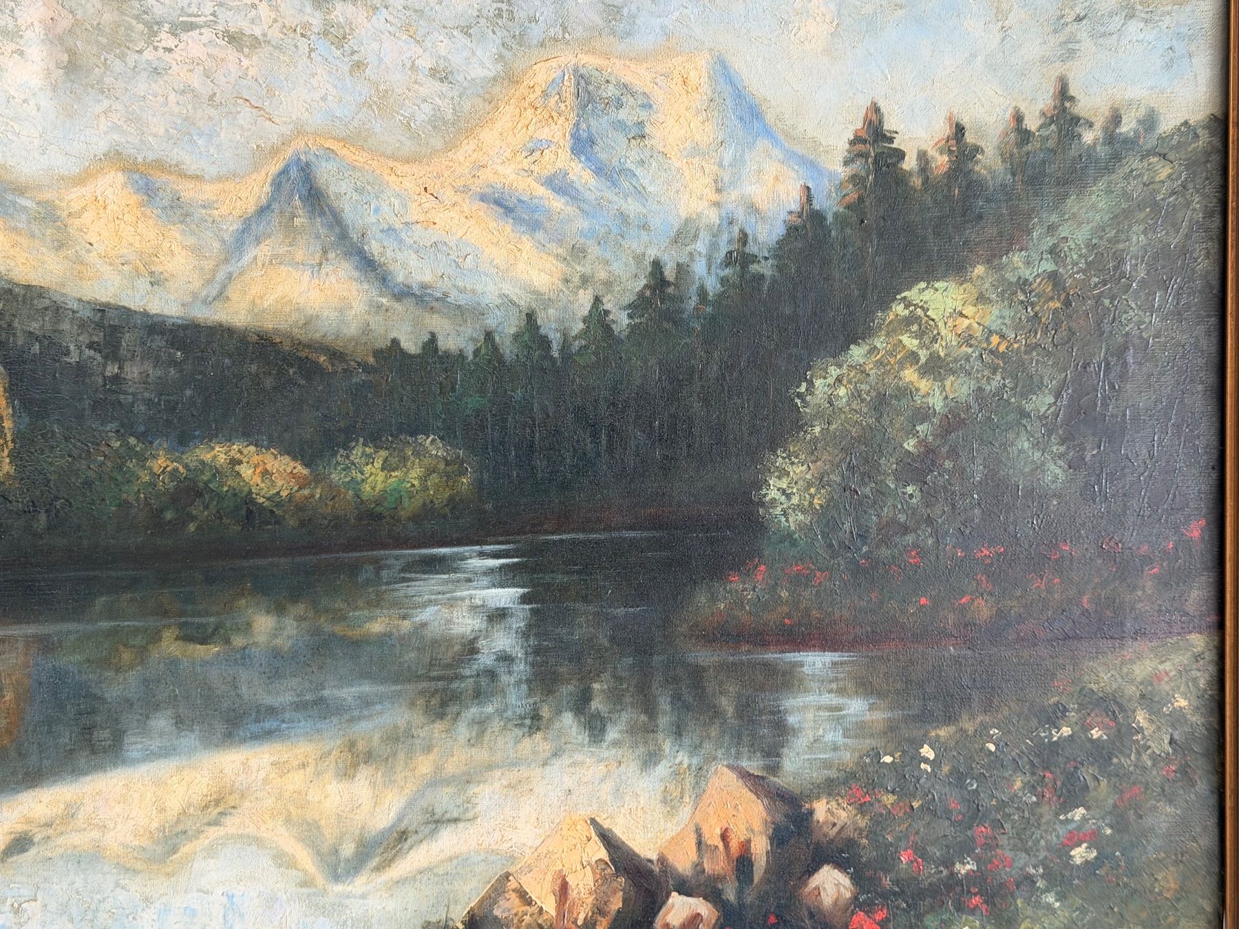 Gemälde: H. Studer Grosse Original ÖlGemälde – Gebraucht aus Basel von PAUL_ART 4