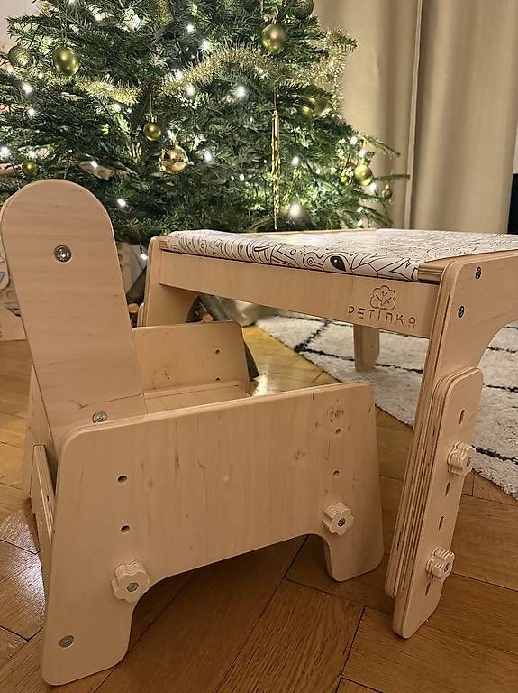 Set di tavolo e panche: Montessori 2 x Chairs & 1 Table evolutive – Nuovo e nell'imballaggio originale da Lausanne venduto da anna_lausanne 4