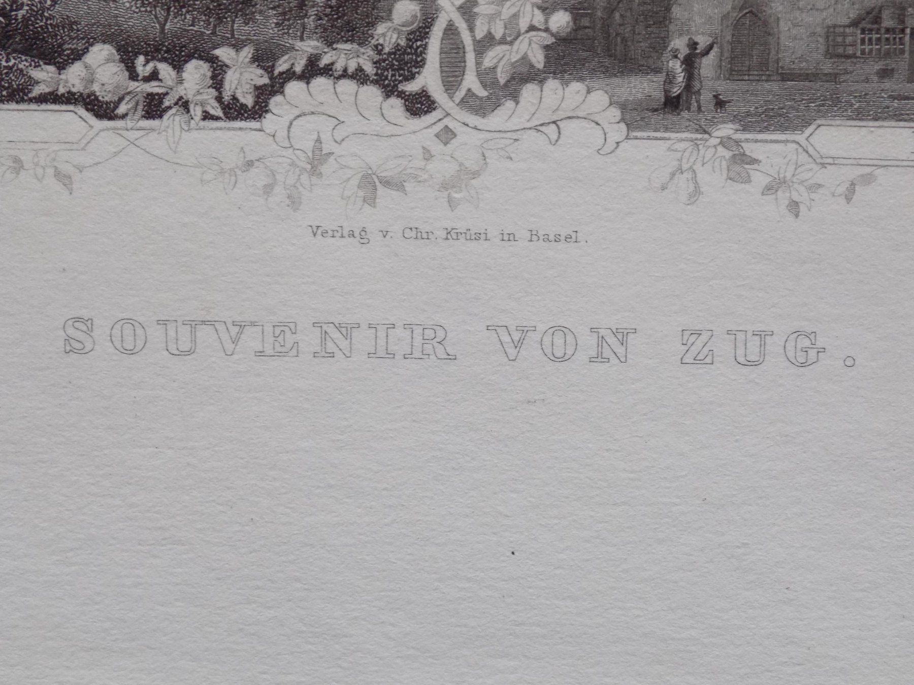 Stiche: Zug Souvenirblatt – Gebraucht aus Risch von Rischli15 2