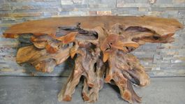 Bartisch Theke Bar Tisch Gartentisch Teak Holztisch Anrichte