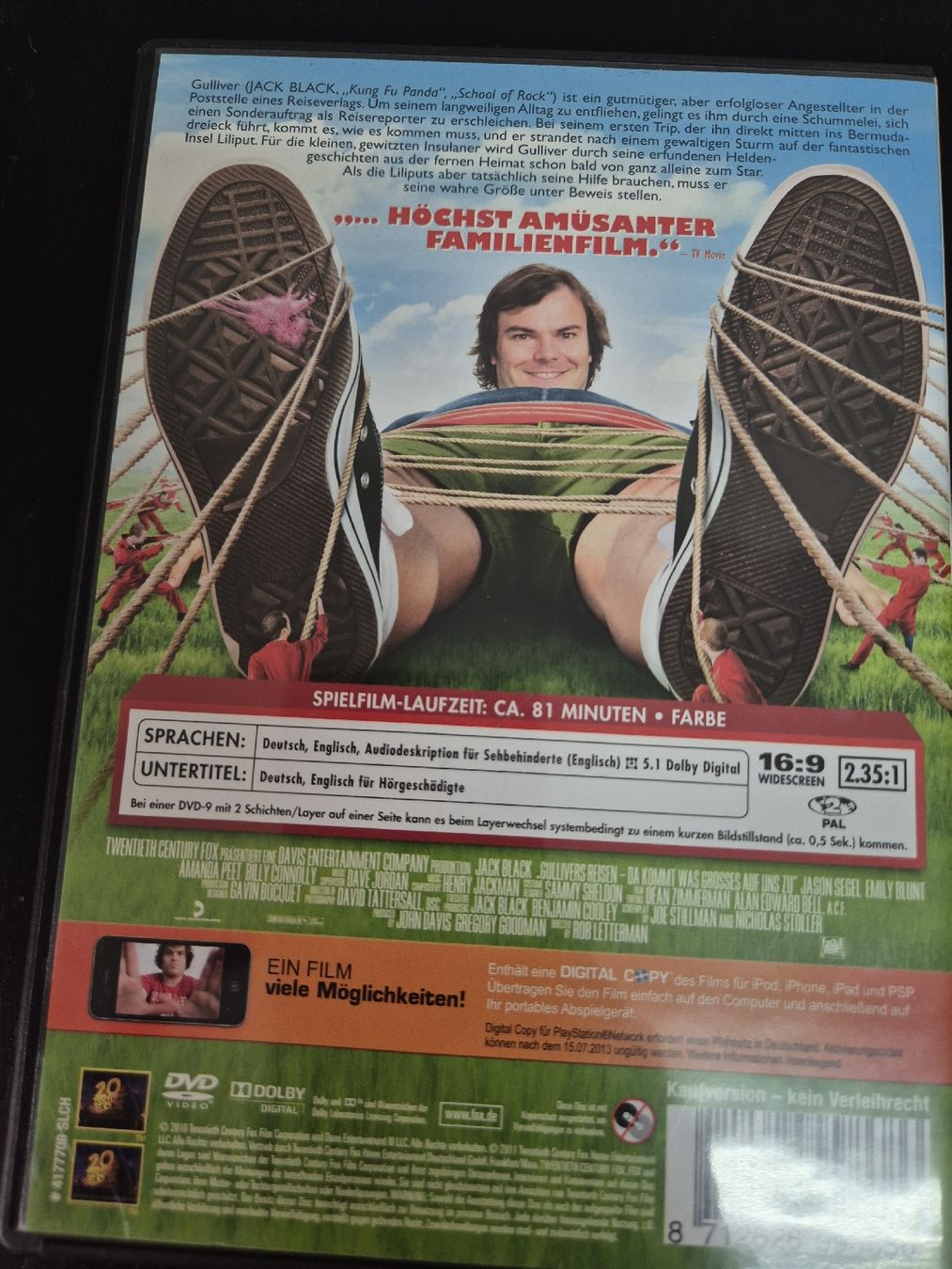 Tutti i DVDs: Gullivers Reisen DVD – Usato da Wald ZH venduto da _Hotarubi_ 1
