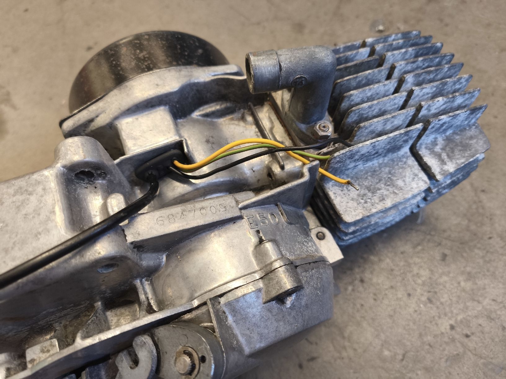 Puch Mofa-Ersatzteile: Puch E50 Austria Motor 45kmh – Gebraucht aus Ernetschwil von Volvo0815 6