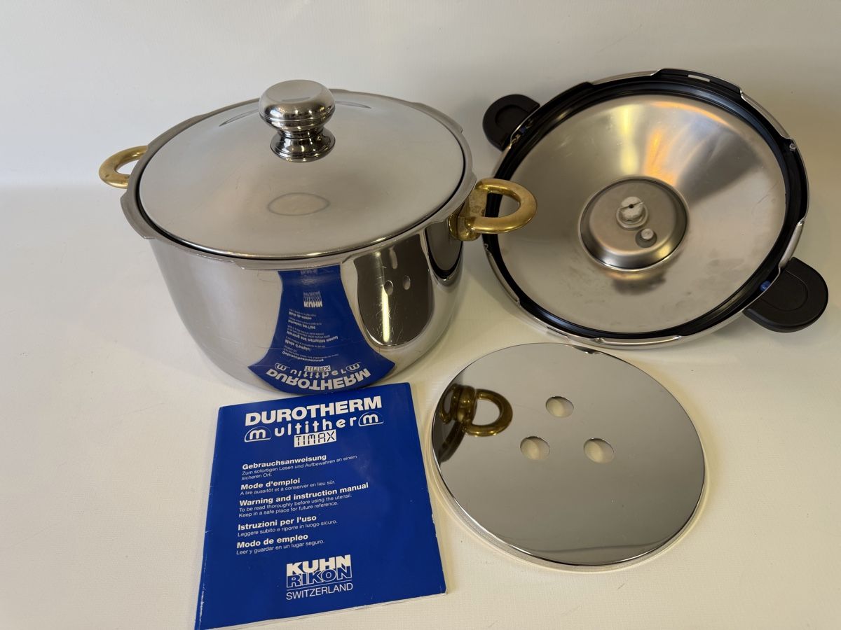 Rikon Pentole: Kuhn Rikon Durotherm 5L Multitherm TIMAX Set – Usato da Rombach venduto da vir_2dsd 1