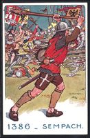 Sempach, Der Schweizer-Soldat im Laufe d