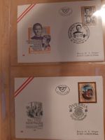 Philatelie: 2 Ersttagsbriefe ÖVEBRIA 1987, Don Bosco