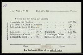 Berlin-Schöneberg, Brauerei-Werbung der