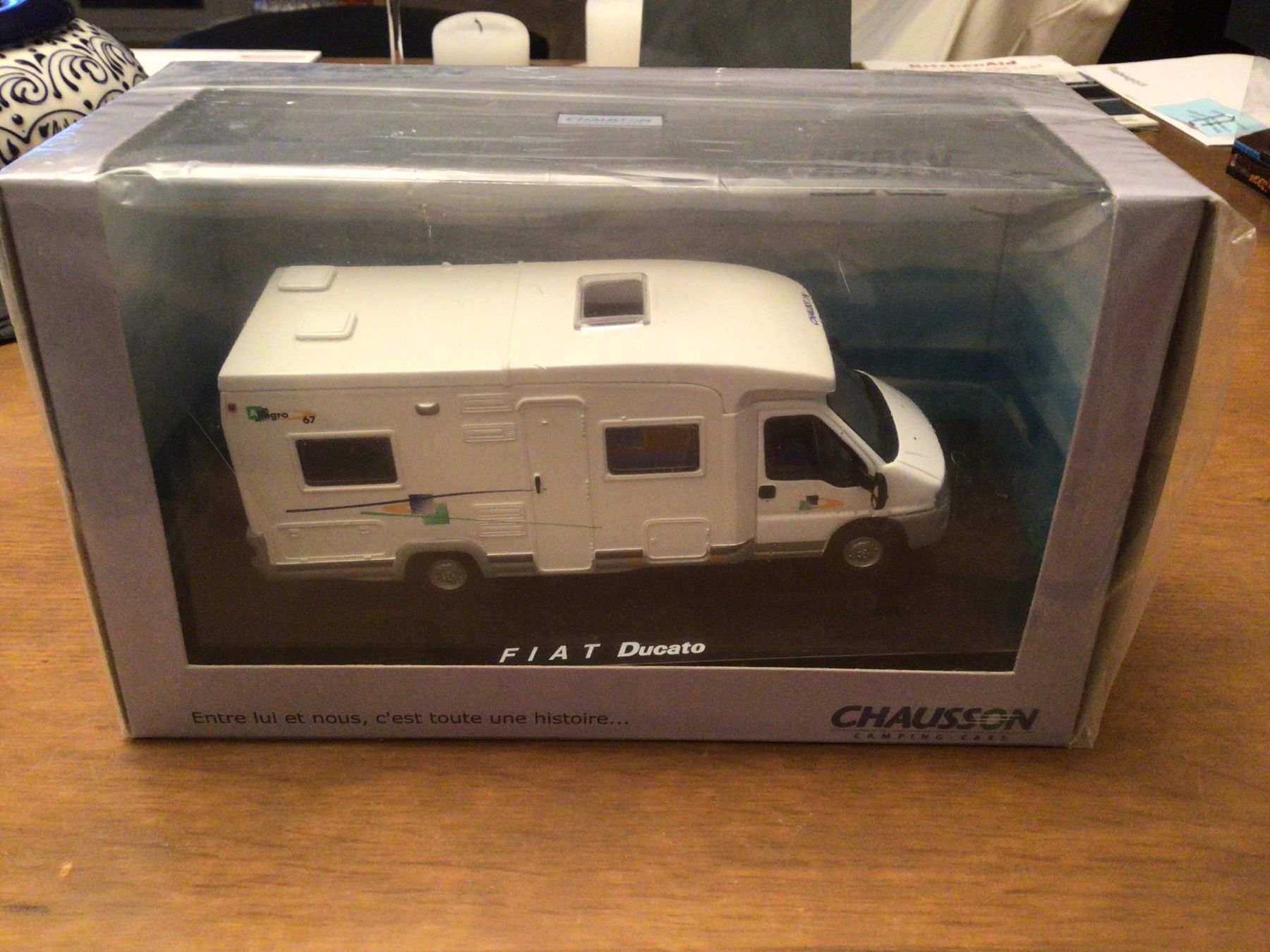 Fiat Modellini d'auto: Fiat Ducato Camping Car Chausson – Nuovo e nell'imballaggio originale da Oberengstringen venduto da Reini1063 3