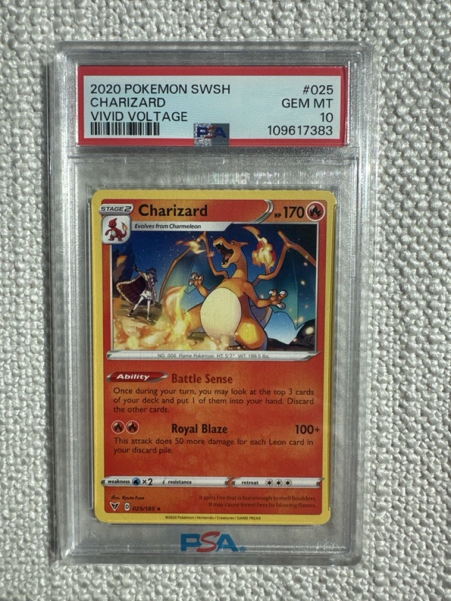 Pokémon Sammelbilder & Trading cards: Charizard Vivid Voltage - PSA 10 – Neu und originalverpackt aus Seuzach von NTO36
