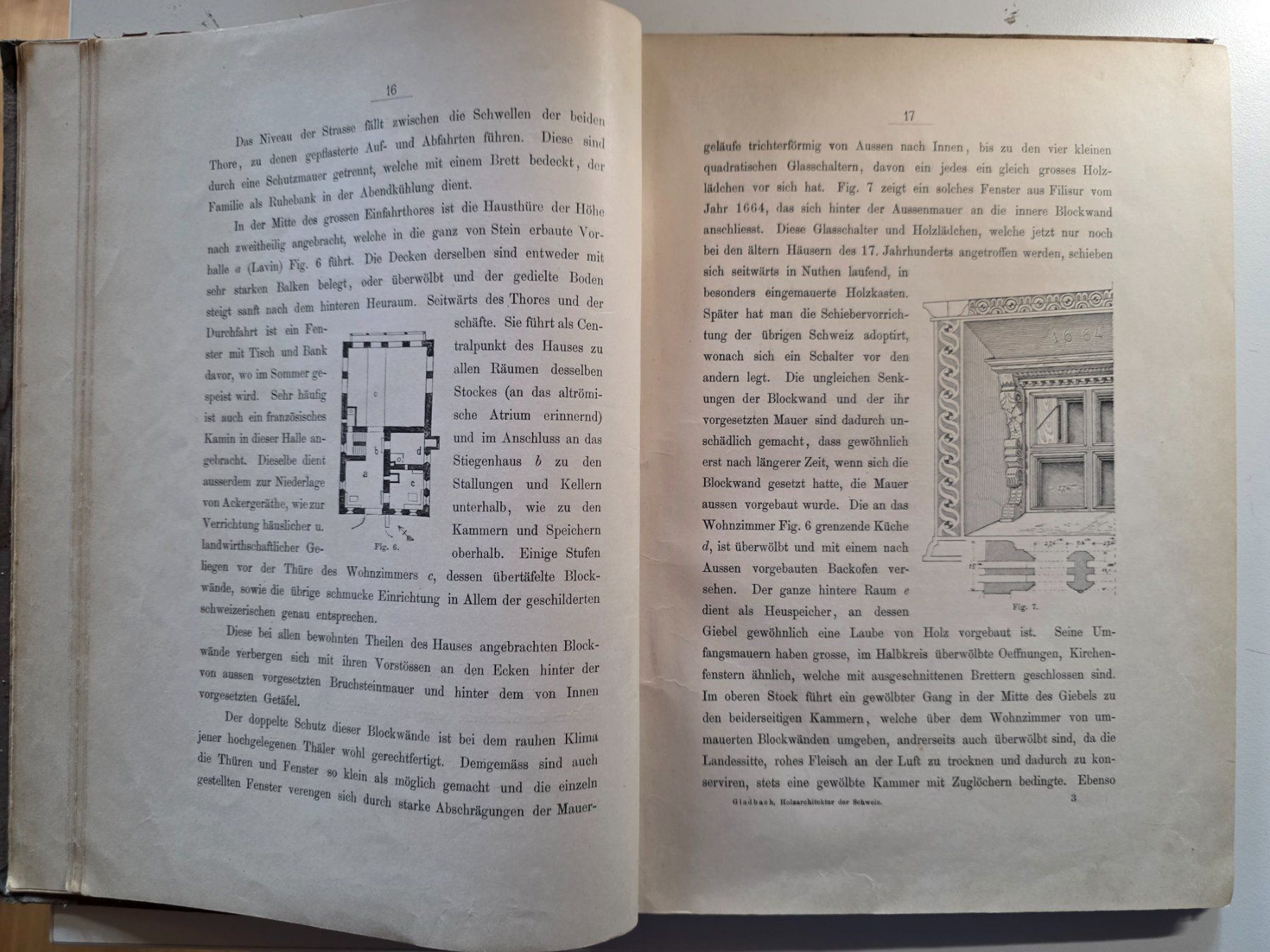 Libri: Holz Architectur der Schweiz - 1885 - E. G. Gladbach – Usato da Walterswil BE venduto da Lonitti 4