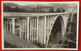 Neue und alte Hundwilerbrücke 1931