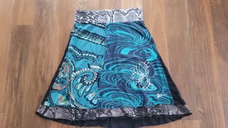 Desigual Rock bunt gemustert Grösse M