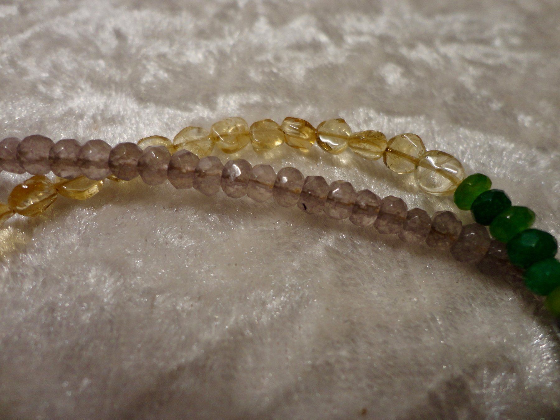 Catenine: Halskette - facettier verschiedene Steine – Nuovo (secondo la descrizione) da Biberist venduto da tl-schmuck 5