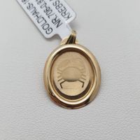 Echt 18K Gold - Sternzeichen Krebs Anhänger
