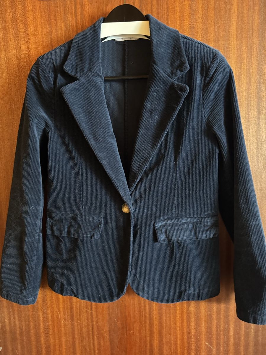 Giacche: Blaser Sa’Sa velour bleu – Nuovo (secondo la descrizione) da Blonay venduto da Celuna
