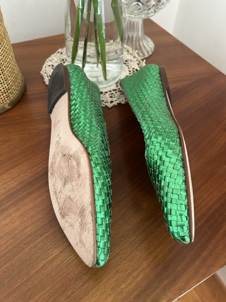 Damenschuhe: Ballerinas geflochten – Gebraucht aus Arlesheim von and_p9d8 2