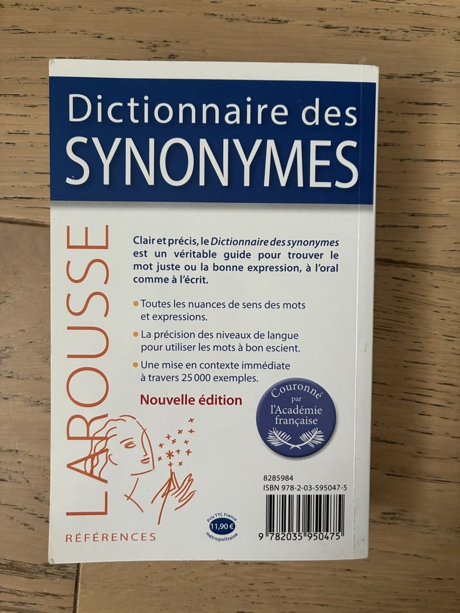 Libri: Dictionnaire des synonymes, Larousse – Nuovo (secondo la descrizione) da Bulle venduto da ste_t2ng 2