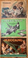 🌟3 x Prospekt / Katalog MÄRKLIN und MECCANO 1950er Jahre 🌟