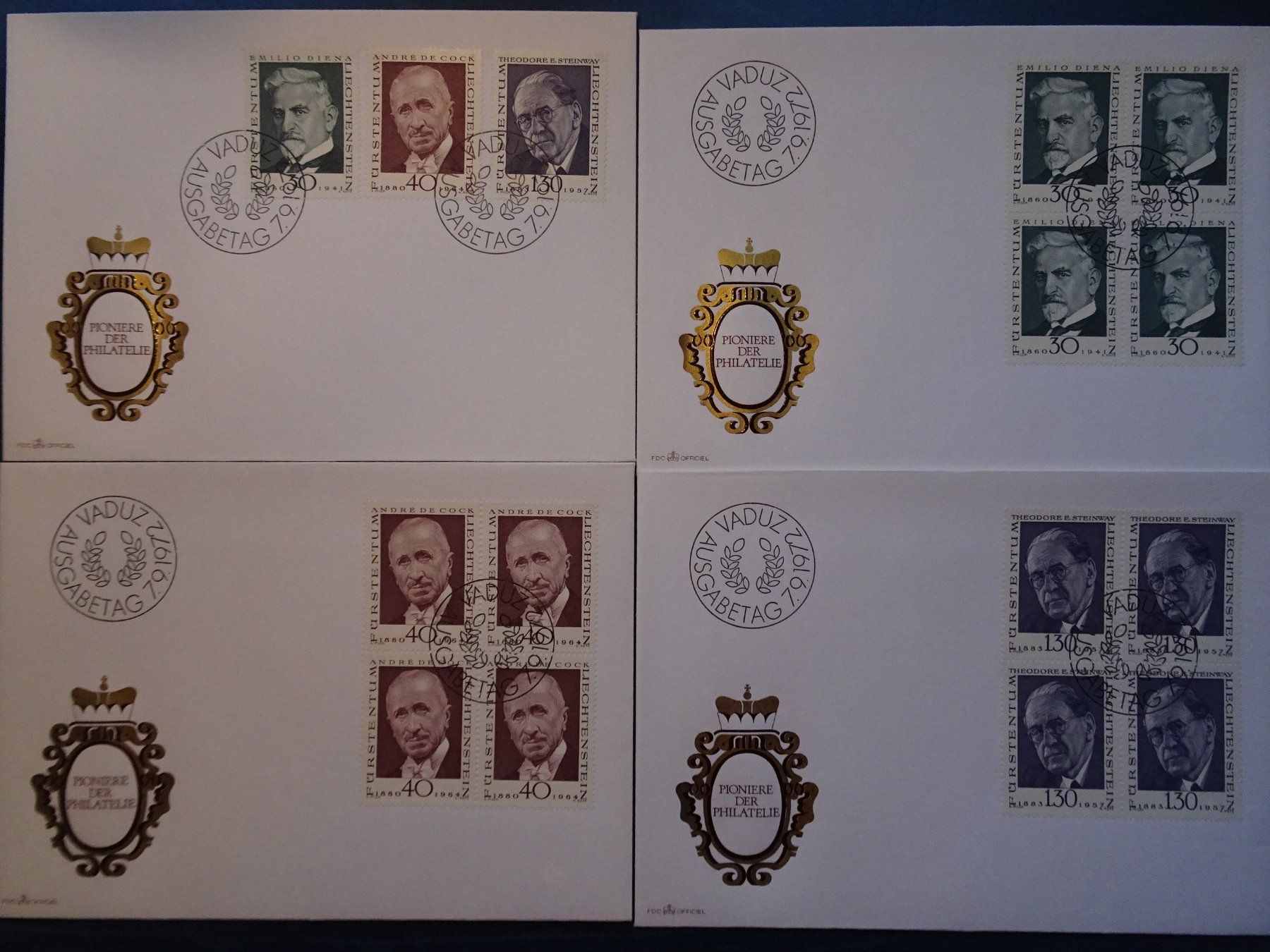 Alle Briefmarken: FDC 1972 – Neu (gemäss Beschreibung) aus Aadorf von Chnorli-Furz