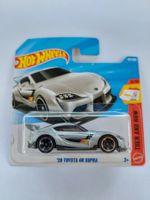 Hot Wheels 20 Toyota GR Supra silber Neu