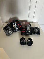 MMA Handschuhe Everlast mit Bandagen Adidas Grösse M