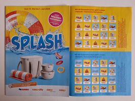 2 volle COOP SPLASH Sammelkarten