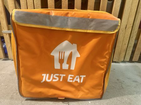 Praktische Just Eat Tasche für Lieferservice, Sommeraktion!