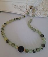 Antike FLUORIT KETTE MIT MAGNET VERSCHLUSS