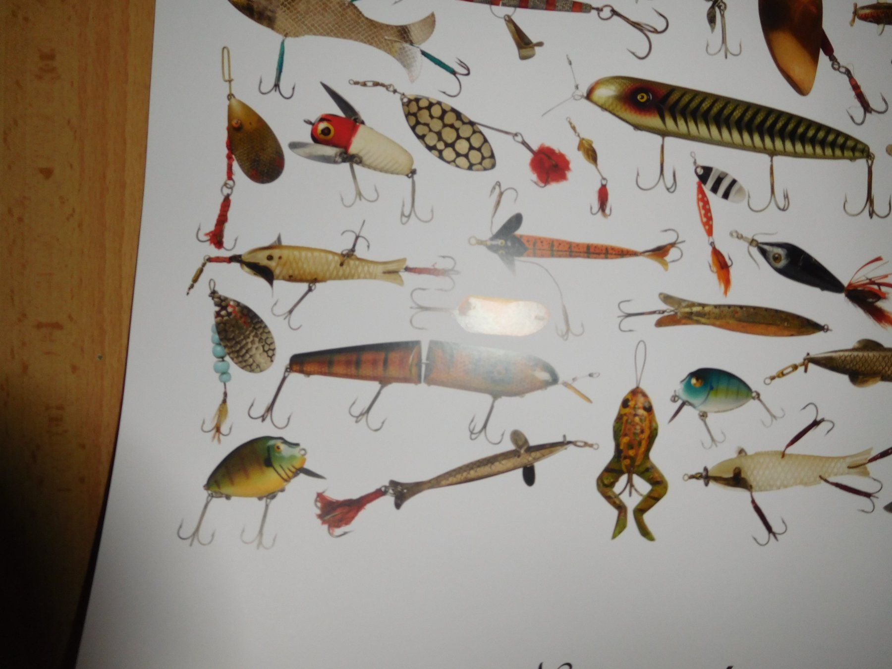 Esche: Wobbler Poster – Nuovo (secondo la descrizione) da Wallbach venduto da Pitralon1 6