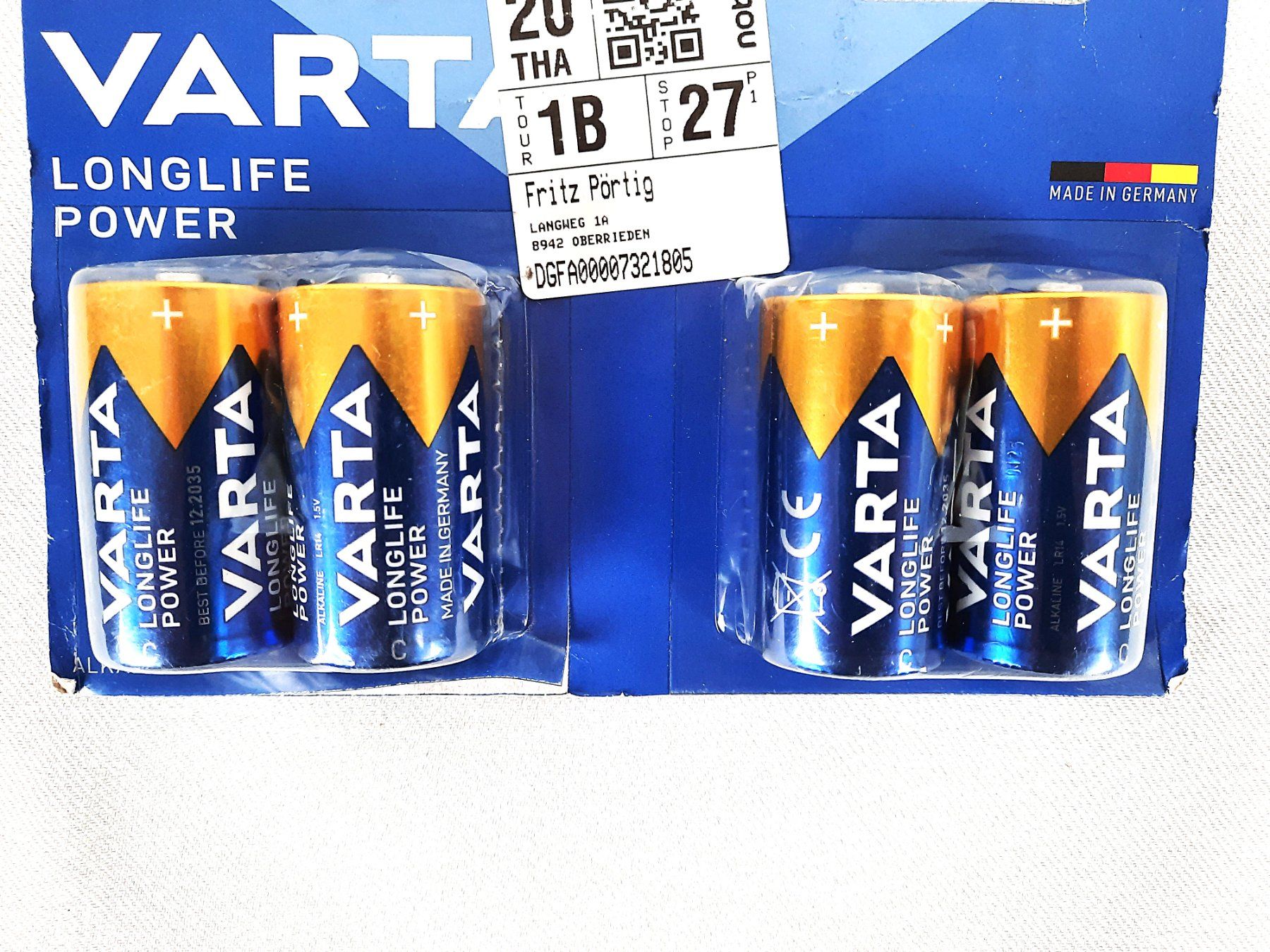 Varta Akkus & Batterien: VARTA-Longlife-Power – Neu (gemäss Beschreibung) aus Beinwil am See von Restwert_Beinwil 1