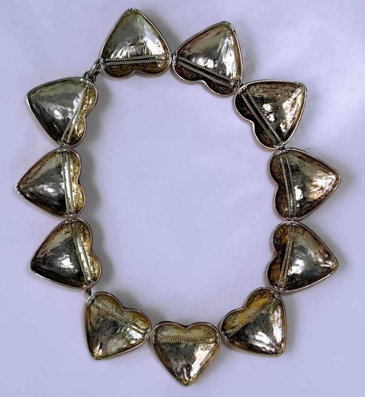 Catenine: AURELIE BIDERMANN*Kette mit Herzen***** – Nuovo (secondo la descrizione) da Dübendorf venduto da Orchid18 1