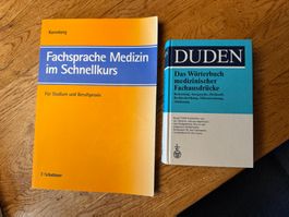 Medizin Fachbücher Duden und Karenberg, gebraucht