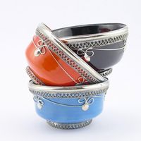 Orientalische Keramikschalen, Set à 3 Stk.