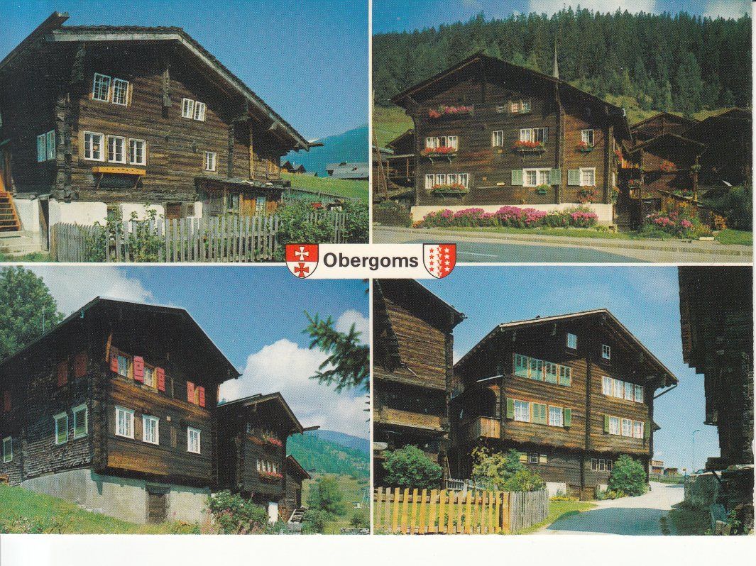 Ansichtskarten: Obergoms 1987 – Gebraucht aus Bürglen TG von StampGraf