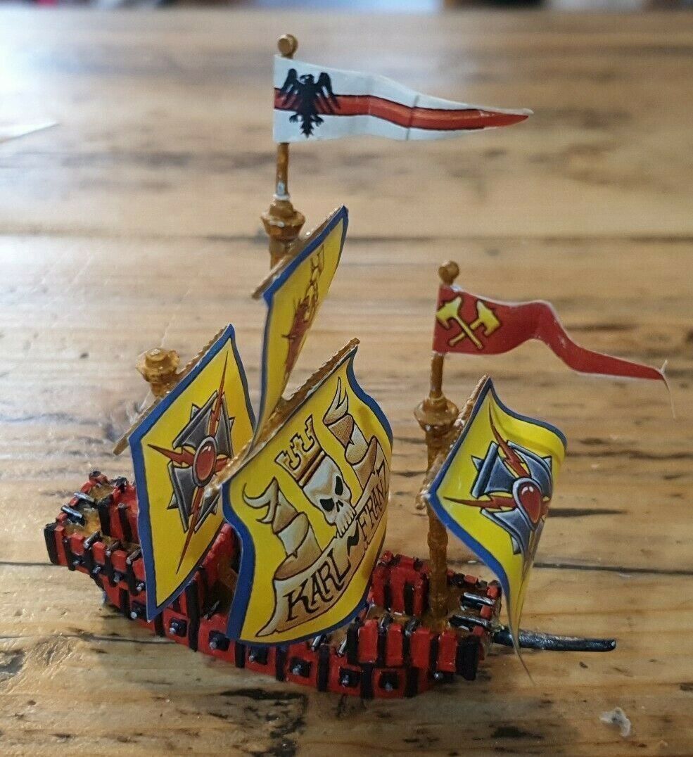 Kit di modellismo & Modellini statici: Warhammer - Man O' War - Imp Grossschiff – Usato da Biberstein venduto da Lou13lou 2