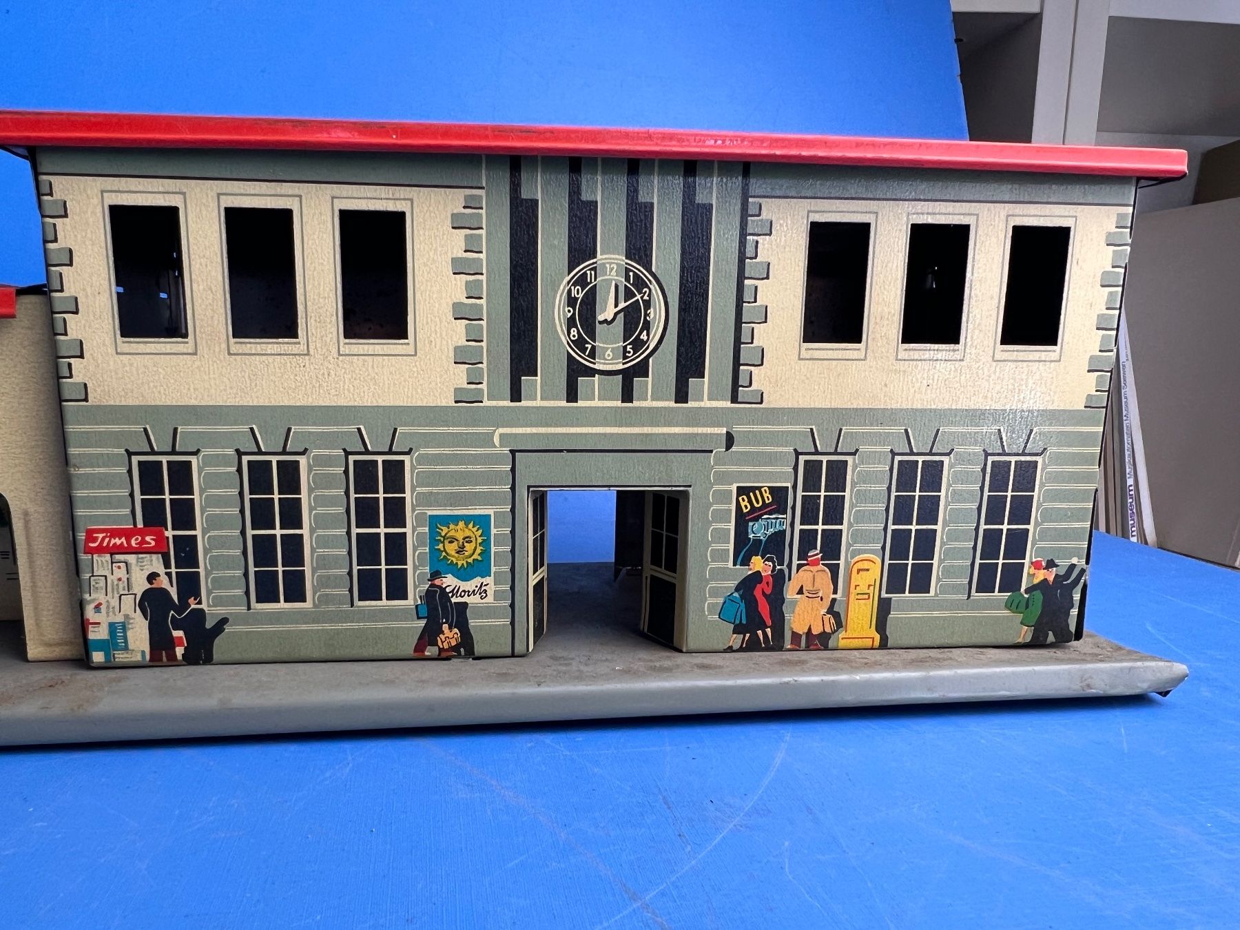 Modellini di ferrovie: Güterbahnhof Bodenblech 40 x 11 cm. Bub west.Germany – Usato da Unterengstringen venduto da Gustav03 5