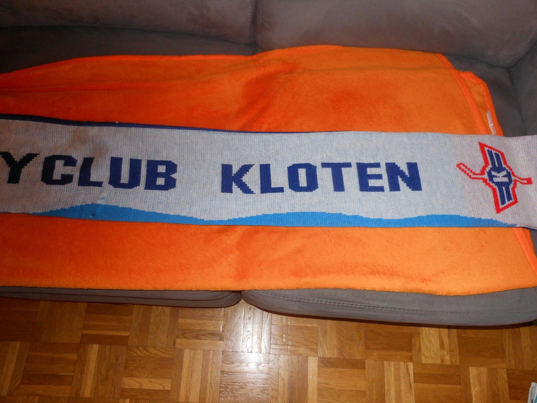 Foulard & Sciarpe: EHC Kloten Fan Schal – Usato da Dübendorf venduto da Glatttaltiger 6