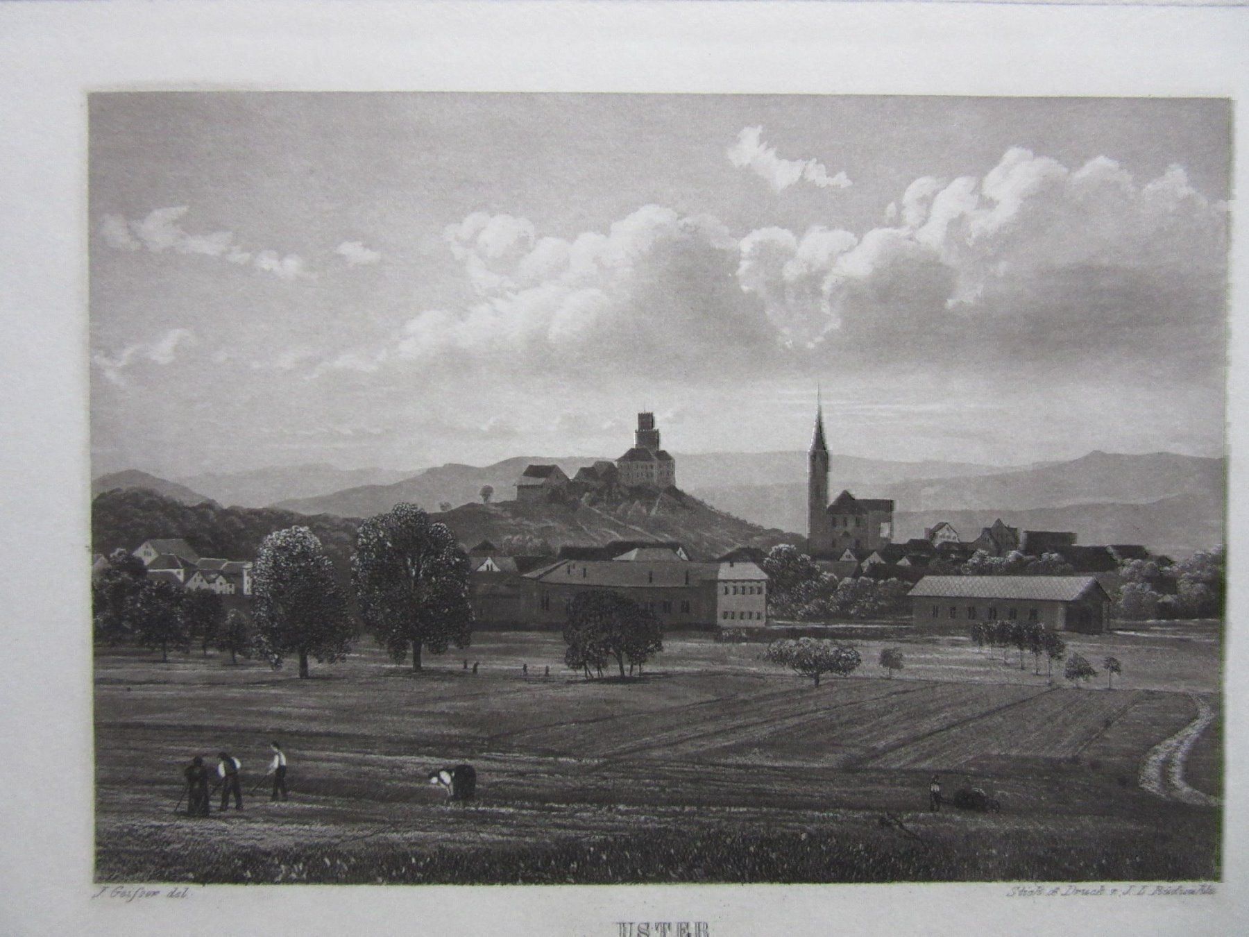 Gravures: USTER AQUATINTA  //ref.7a – D'occasion à Gersau par grafik-kunst