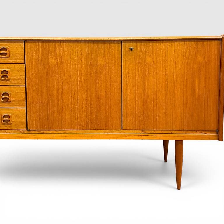 Commodes: Mid Century teak Sideboard – D'occasion à basel par vintory.ch 7