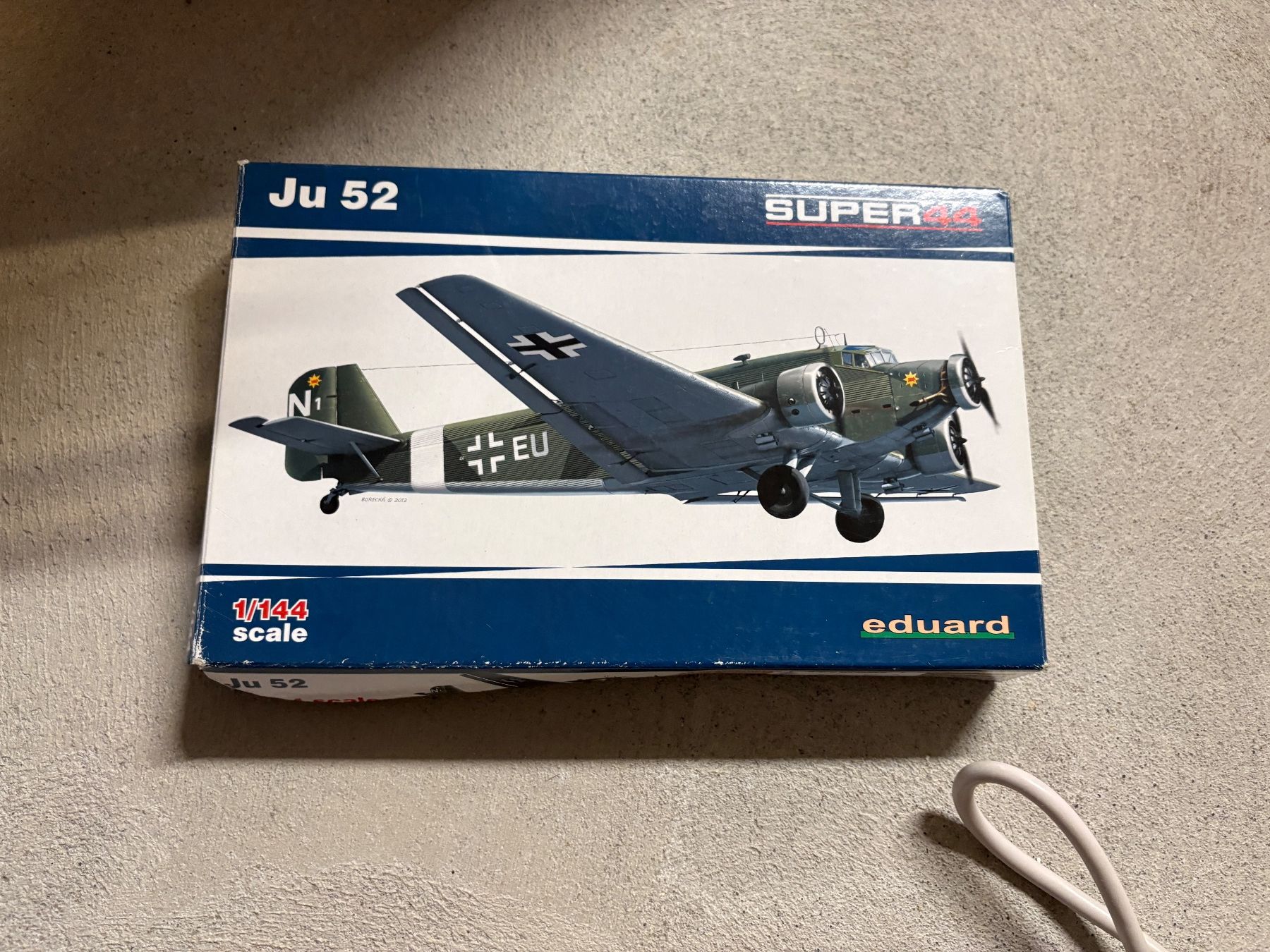 Modellbausätze & Standmodelle: 1/144 JUNKERS JU 52 – Gebraucht aus MÜHLEDORF/SO von tru_wsv8