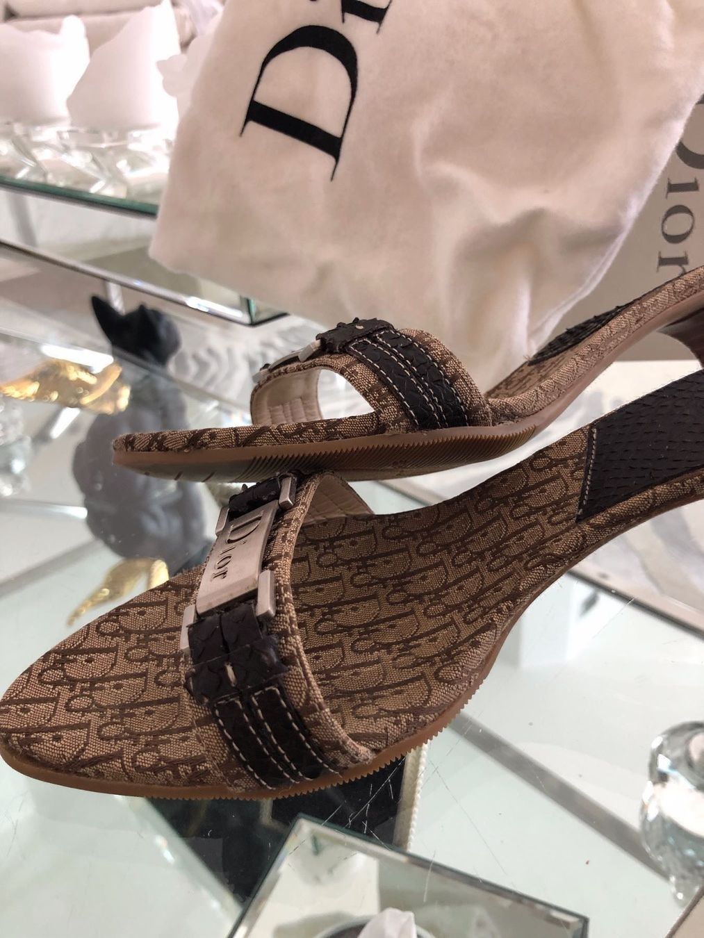 Scarpe da donna: DIOR LOGO MULES VINTAGE 37,5 – Nuovo (secondo la descrizione) da RICHTERSWIL venduto da mftjt63 4