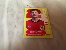 Panini Fifa Fussball WM 2026 Sticker Alexander Prass AUT 9