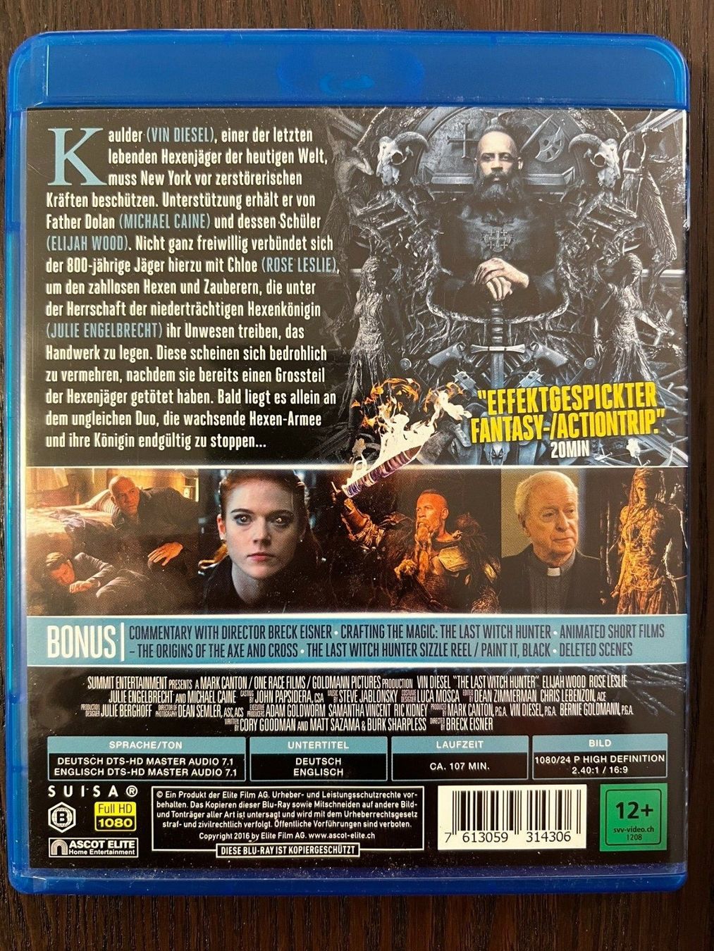 Tutti i DVDs: The Last Witch Hunter – Usato da Zürich venduto da Blu-ray_ZH 1