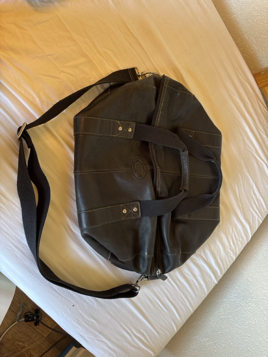 Fossil Borse: Fossil Weekender - schwarzes Leder - neuwertig – Nuovo (secondo la descrizione) da Mönchaltorf venduto da kristy_b 3