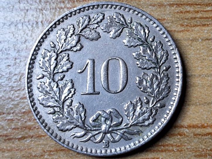 Tutti le monete: 10 Rappen 1951 - vorzüglich! – Usato da Münchenstein venduto da purbach1 1