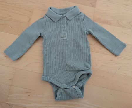 Body Langarm Grösse 62 Manor 100% Bio-Baumwolle