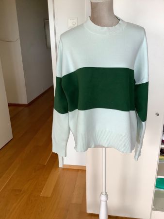 Mango Damen Sweatshirt/Pullover mint/grün in XL